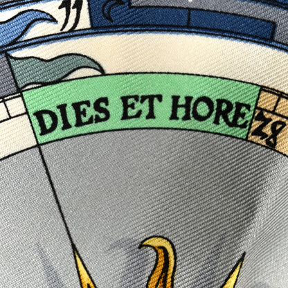 Hermes Silk Dies et Hore Scarf 45 3 of 6