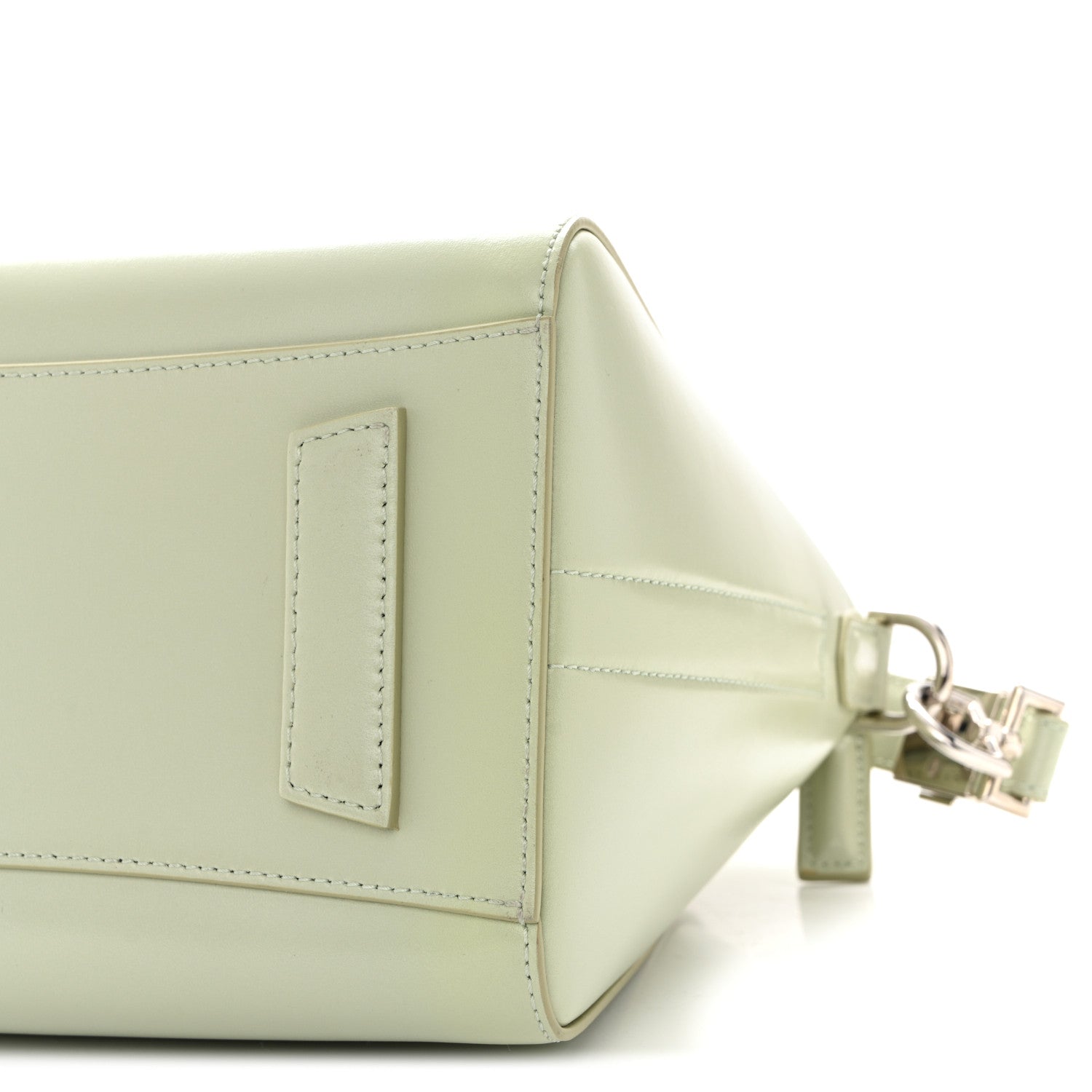 Givenchy Shiny Lord Calfskin Small Antigona Aqua Green 10 of 10