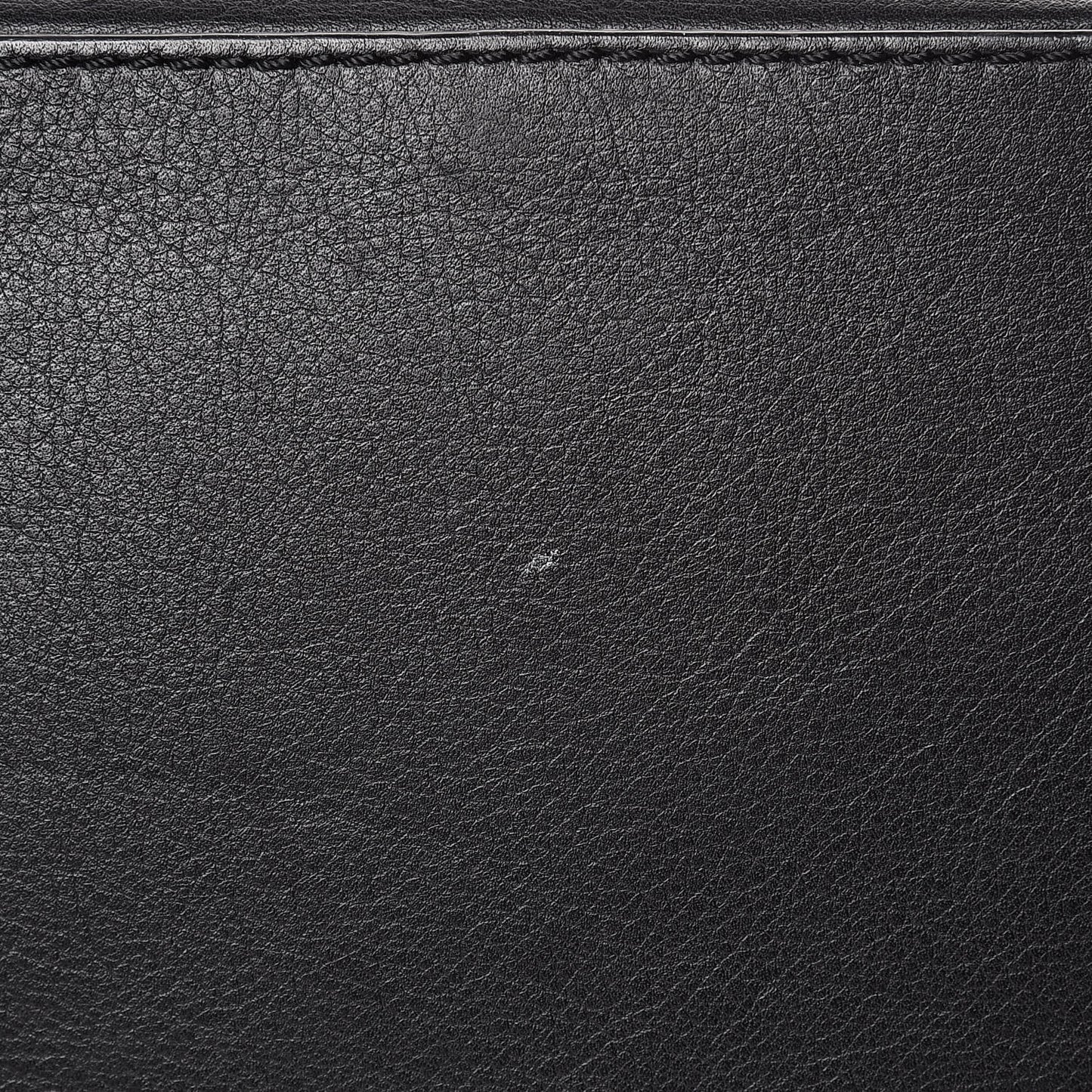 Calfskin Robyn Drawstring Hobo Black