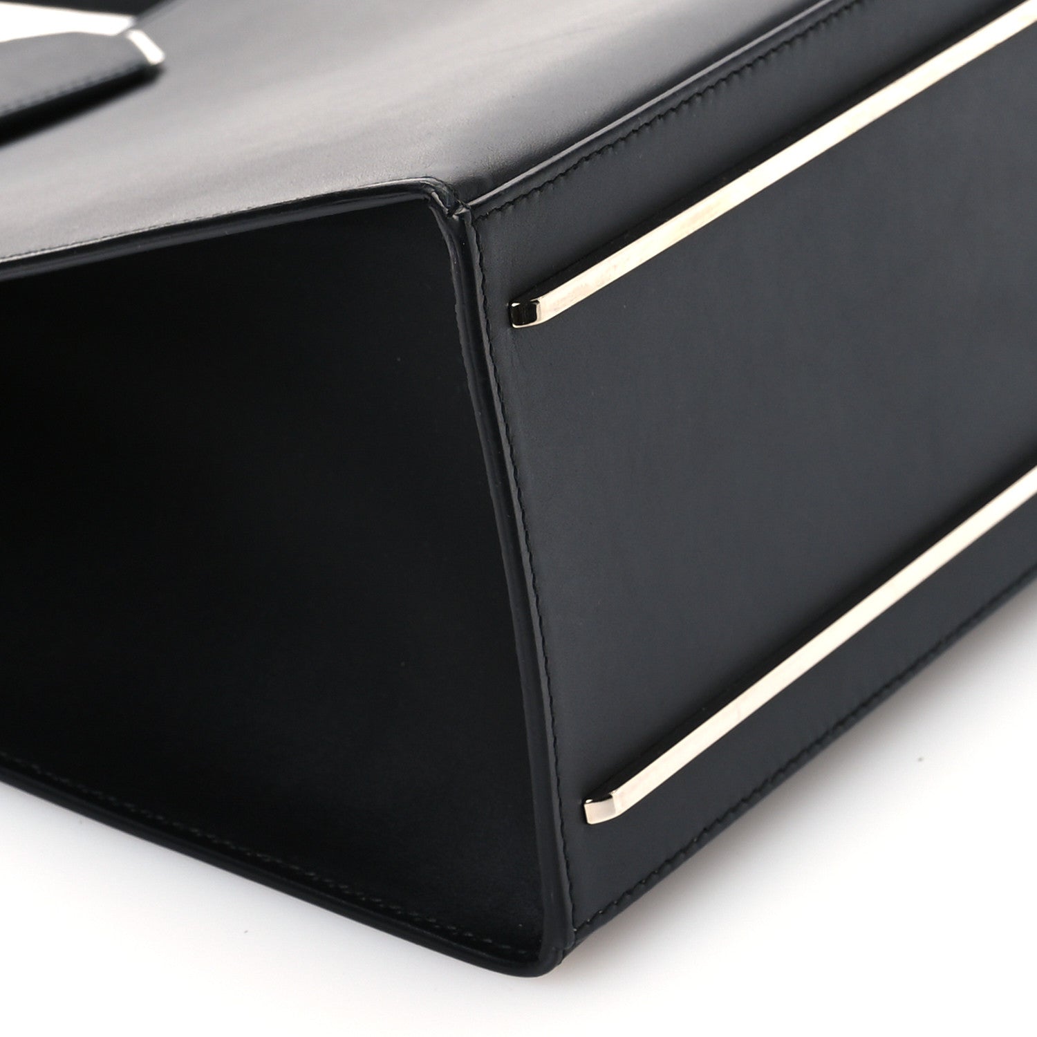 Balenciaga Calfskin Le Dix Soft Cabas M Shoulder Bag Black 9 of 11