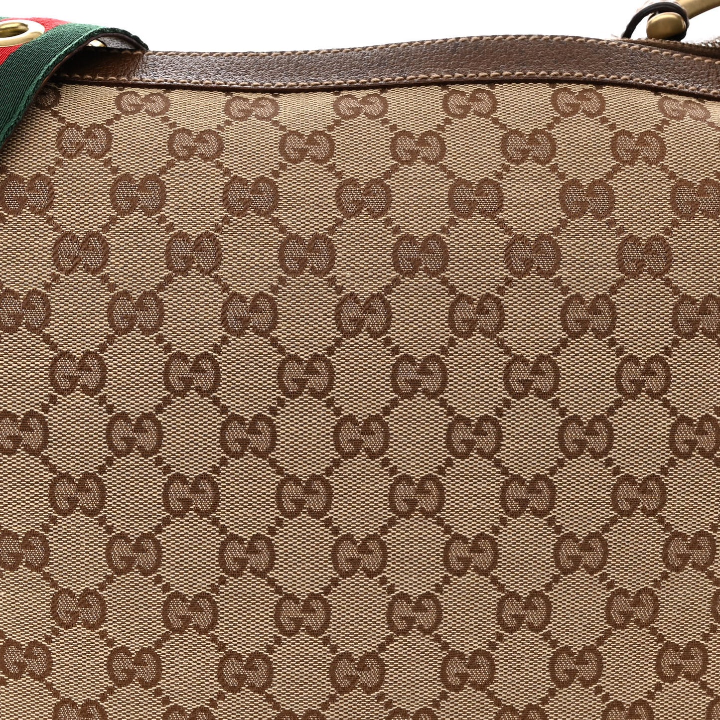 Monogram Pelham Studded Shoulder Bag Brown