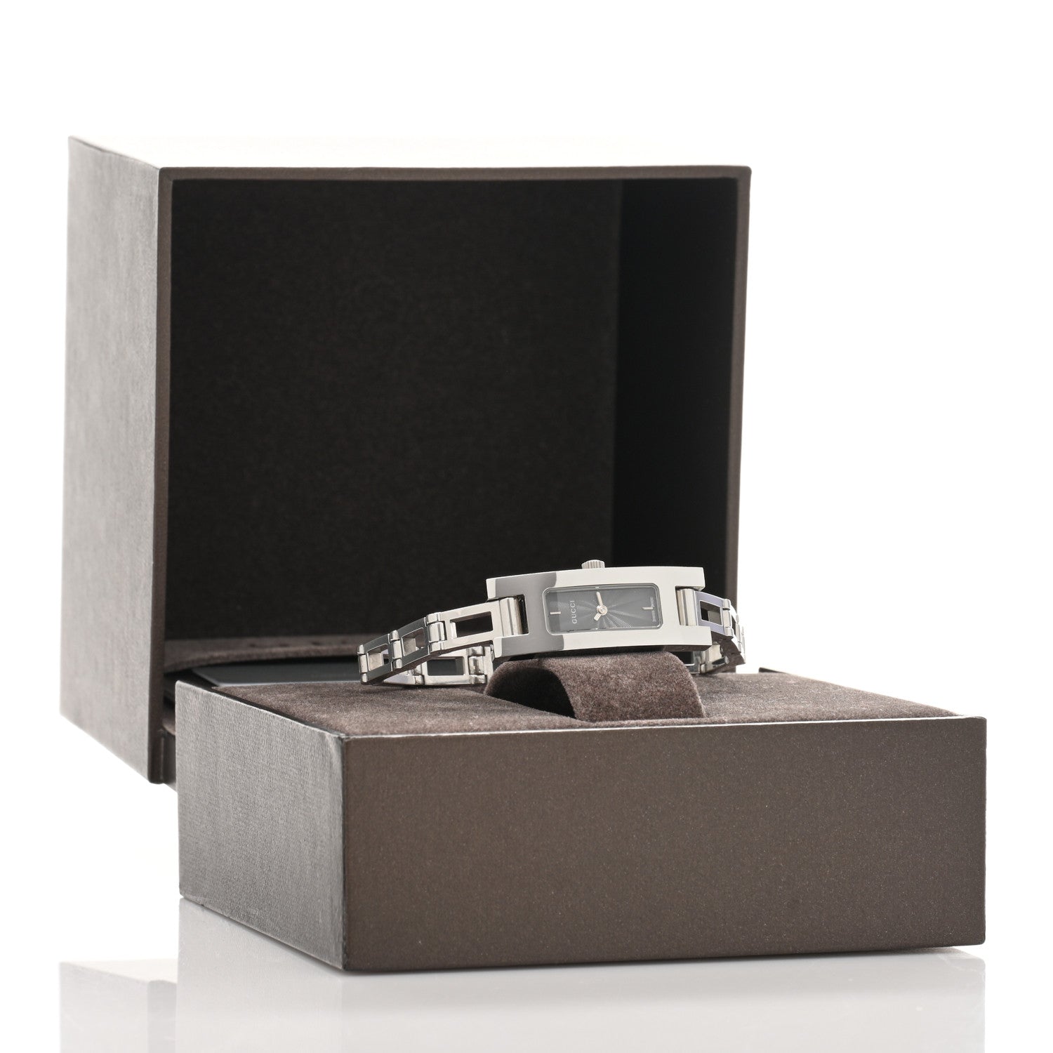 Gucci Stainless Steel 12mm 3900L Quartz Watch Grey 5 of 5