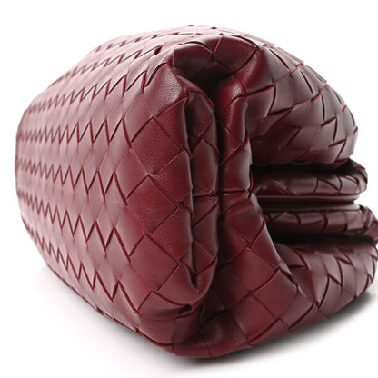 Bottega Veneta Nappa Maxi Intrecciato The Pouch Oversized Clutch Bordeaux 10 of 10