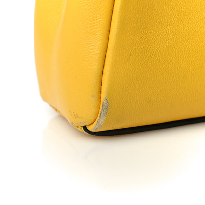 Fendi Shiny Nappa Micro Peekaboo Iconic Satchel Sunflower 23 of 26