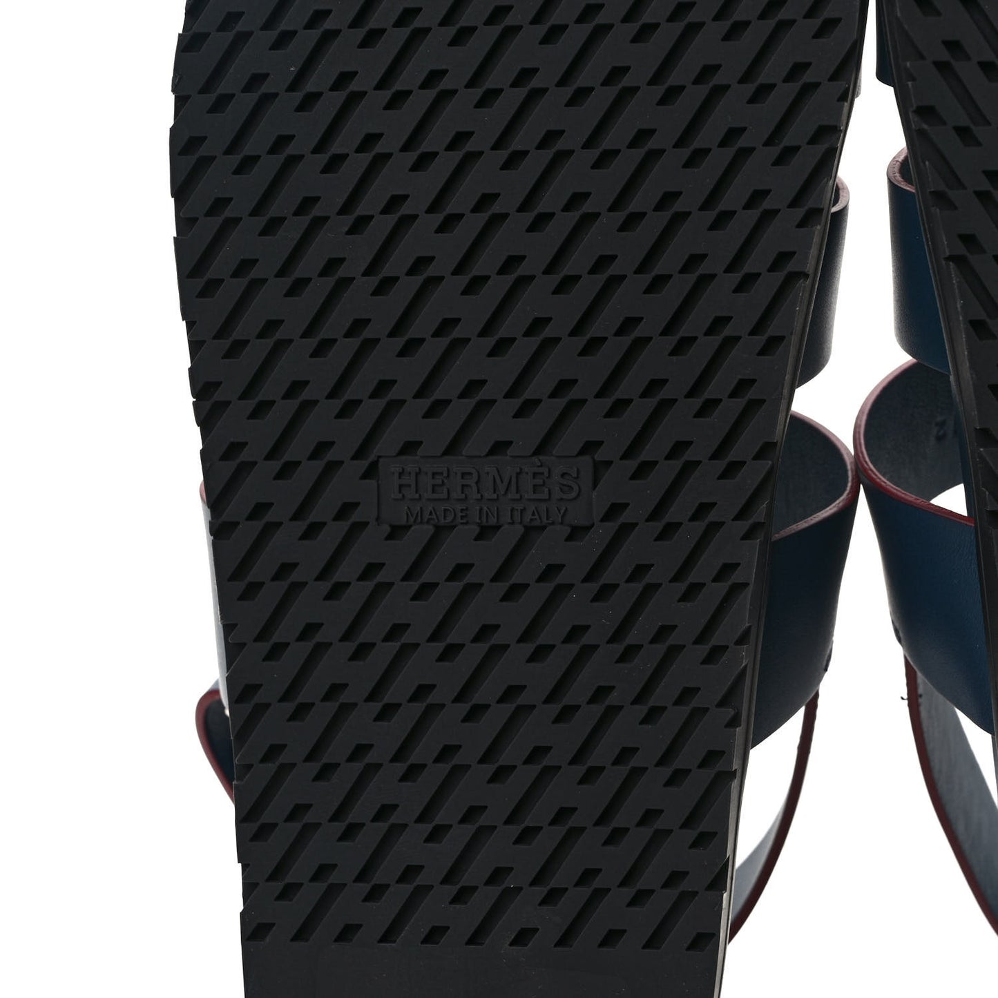 Calfskin Mens Genius Sandals 42.5 Marine