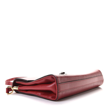Gucci Calfskin Animalier Medium Shoulder Bag Cerise 4 of 7