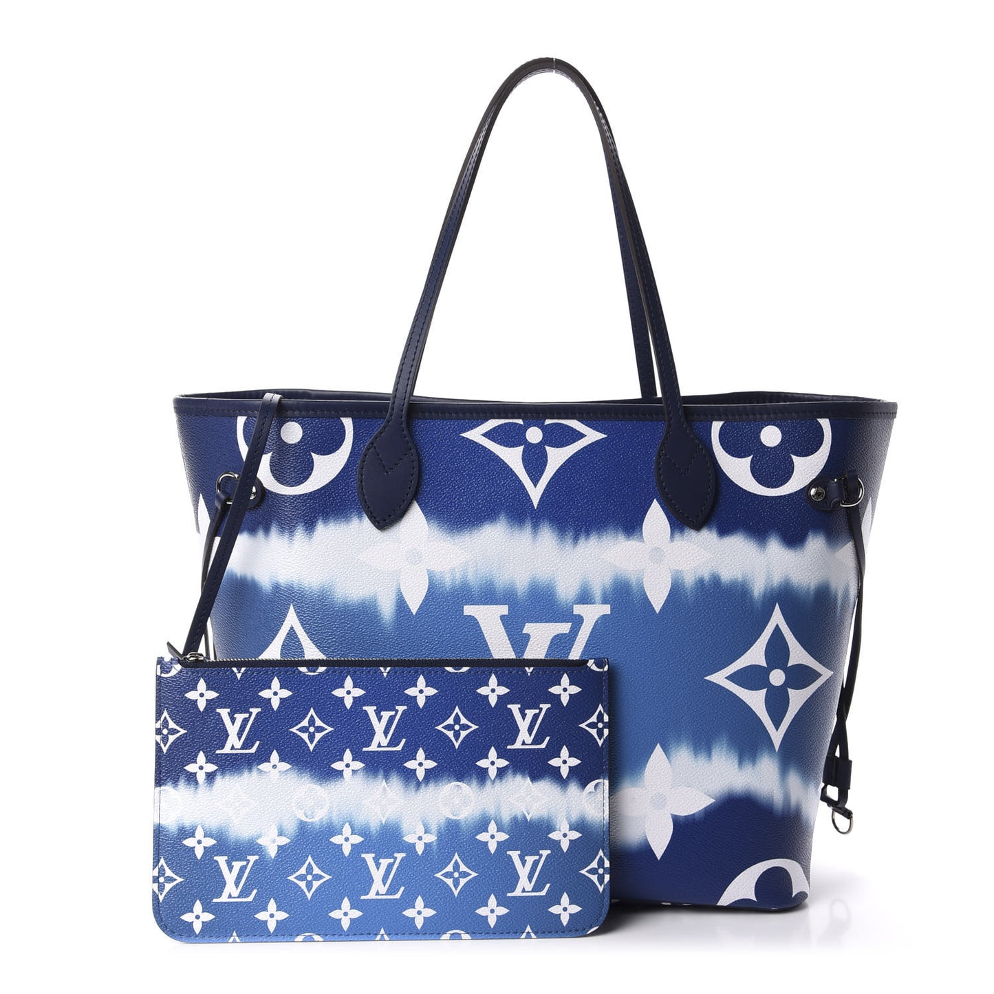 Monogram Escale Neverfull MM Blue