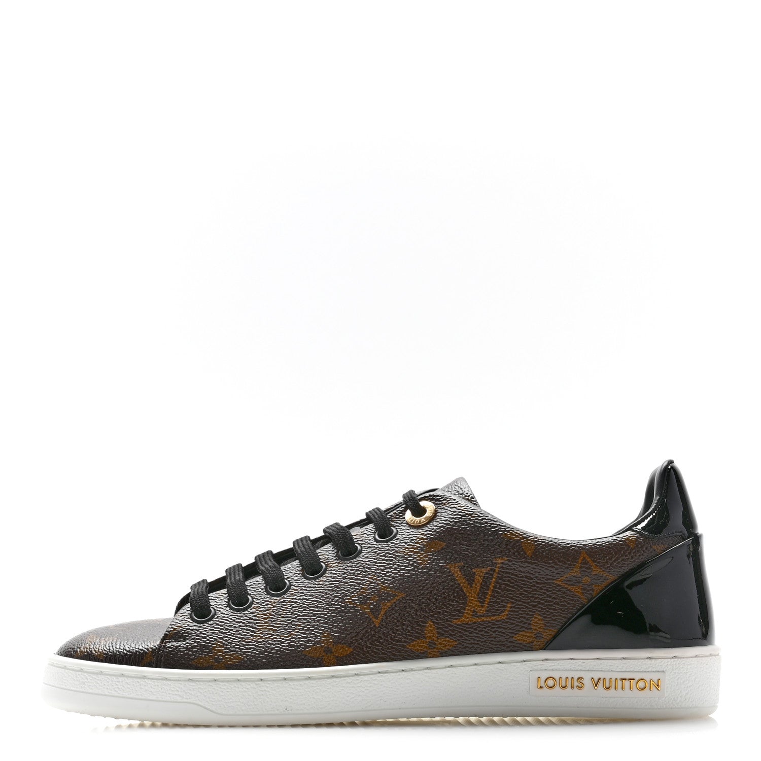 Louis Vuitton Patent Monogram Frontrow Sneakers 38 1 of 8
