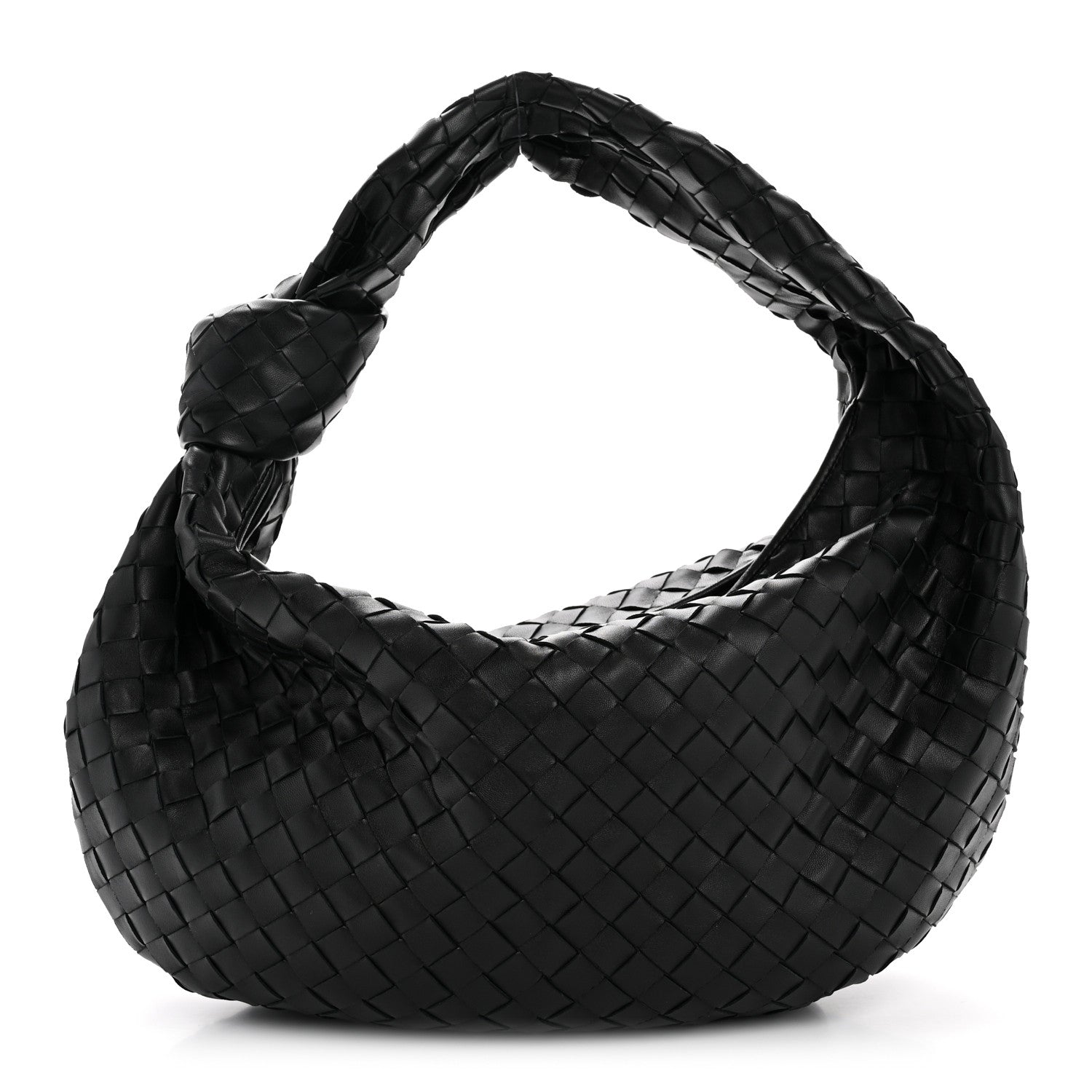 Bottega Veneta Nappa Intrecciato Small Jodie Hobo Black 1 of 12