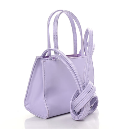 Telfar Vegan Leather Small Shopping Bag Lavender 3 of 9