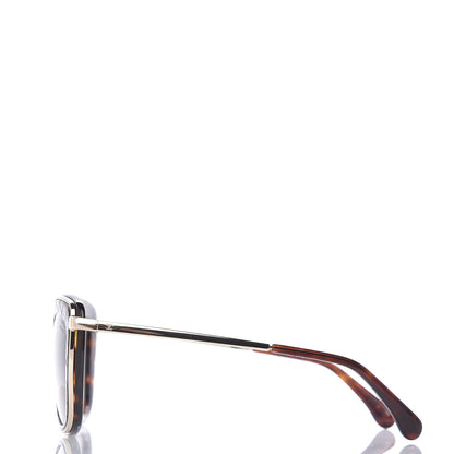 Chanel Acetate Quilted Metal Butterfly Sunglasses 4238 Dark Tortoise Gold 2 of 8