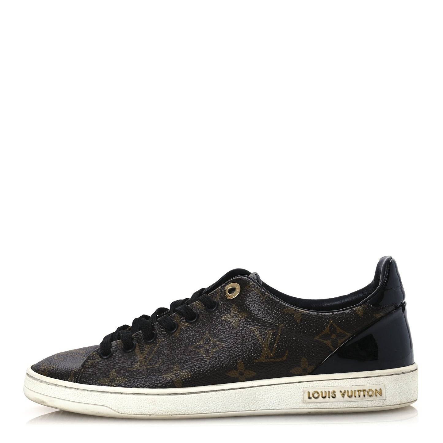 Patent Monogram Frontrow Sneakers 37.5