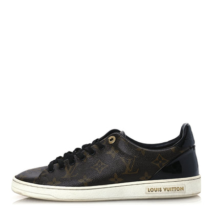 Louis Vuitton Patent Monogram Frontrow Sneakers 37.5 1 of 13