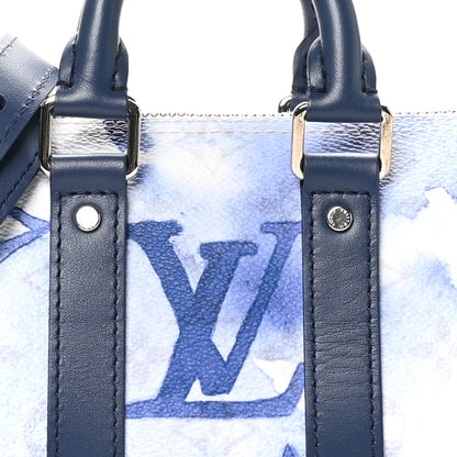 Louis Vuitton Monogram Watercolor Keepall XS Blue 7 of 10