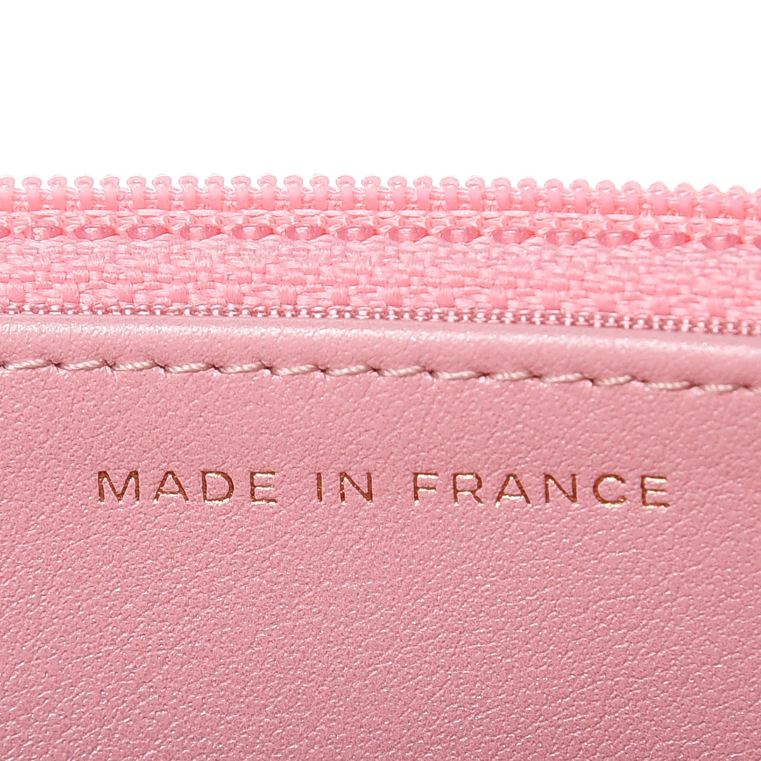 Chanel Iridescent Caviar Quilted Wallet on Chain WOC Rose Pink 7 of 12
