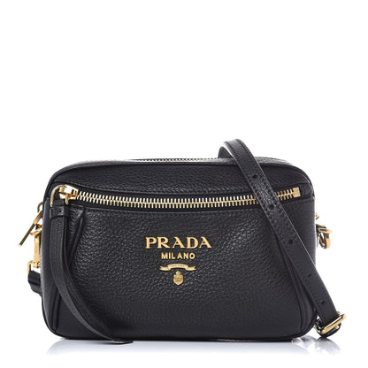 Prada Vitello Daino Belt Bag Black 1 of 9