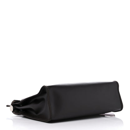 Hermes Toile H Berline Vache Hunter Herbag Zip PM 31 Black Ebene 5 of 11