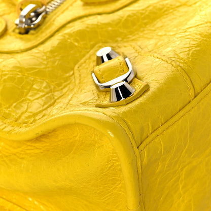Balenciaga Agneau Classic Hardware Mini City Jaune Soleil 10 of 14