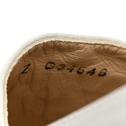 Chanel Lambskin Grosgrain CC Espadrilles 42 Grey 9 of 9