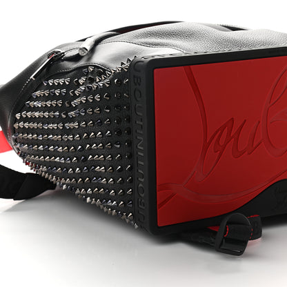 Christian Louboutin Calfskin Spiked Explorafunk Backpack Black 7 of 11