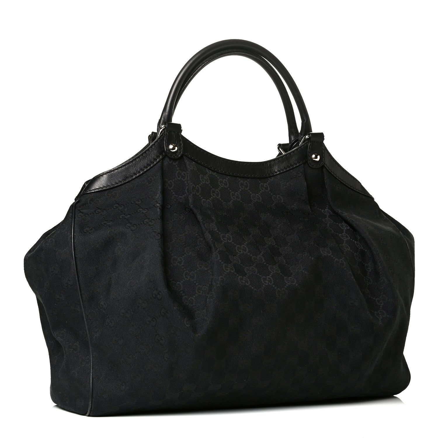 Gucci Monogram Large Sukey Black 2 of 8