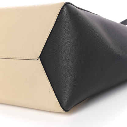 Louis Vuitton Calfskin Lockme Go Tote Black Vanilla 13 of 18