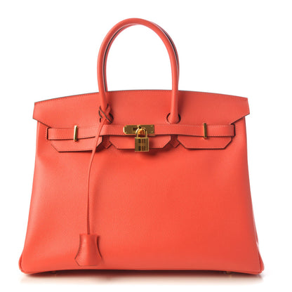 Hermes Epsom Birkin 35 Rose Jaipur 1 of 34