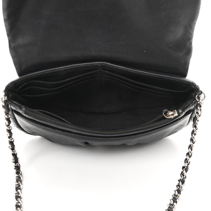 Chanel Caviar Half Moon Wallet On Chain WOC Black 5 of 13