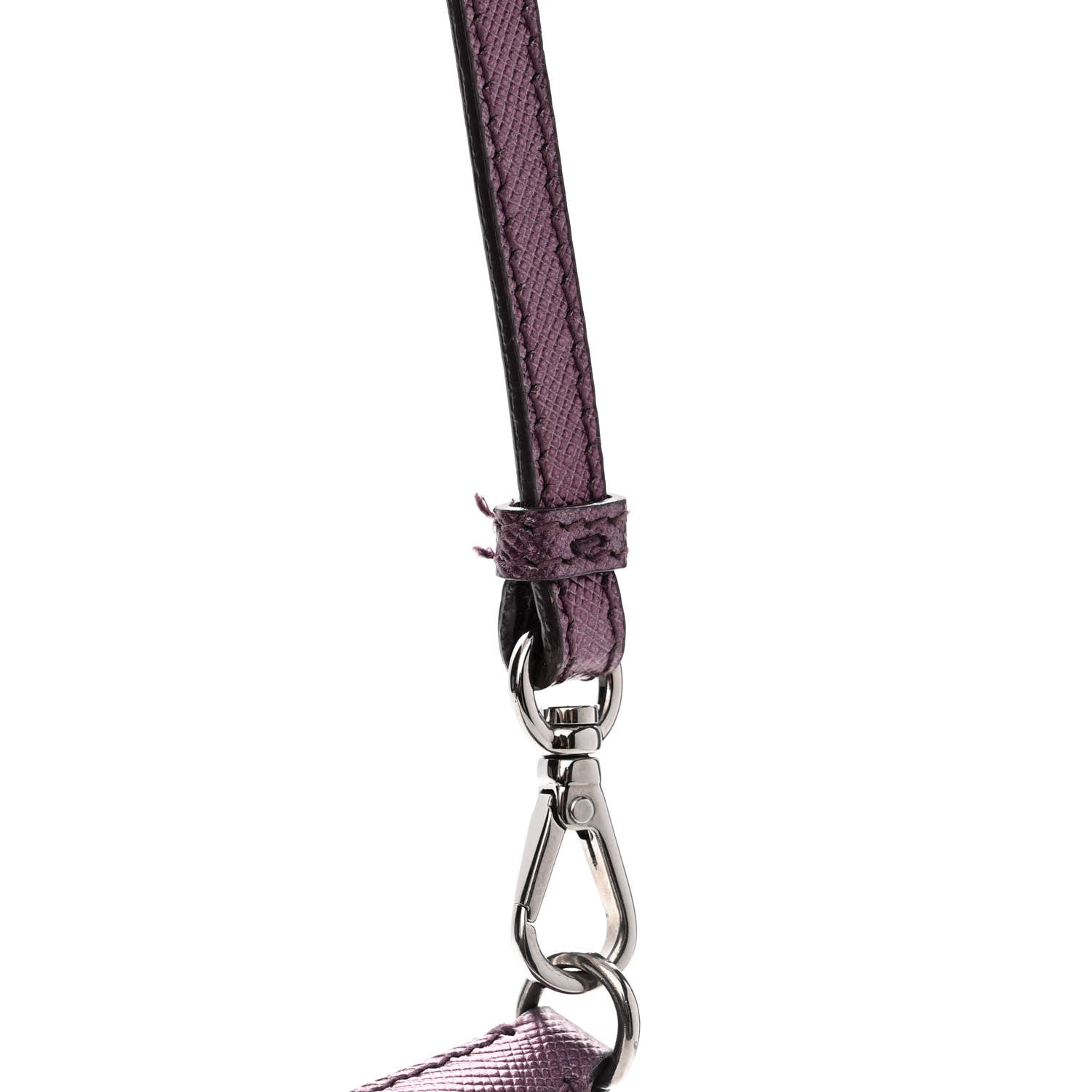 Prada Metallic Saffiano Lux Crossbody Bag Mirtillo 13 of 13