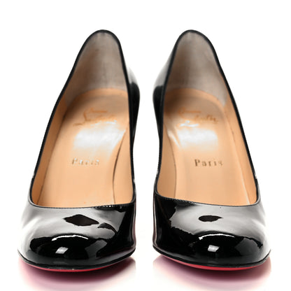 Christian Louboutin Patent Lady Gena 85 Pumps 36 Black 4 of 16