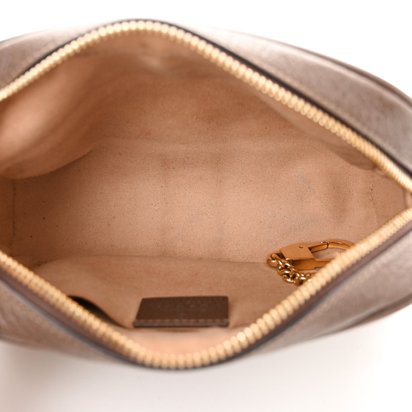 GG Supreme Monogram Web Mini Ophidia Shoulder Bag Brown