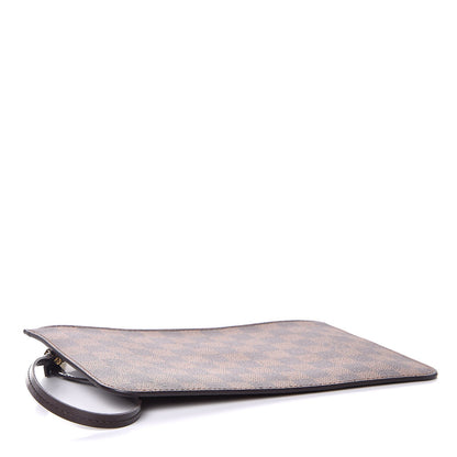 Louis Vuitton Damier Ebene Neverfull MM GM Pochette 4 of 10