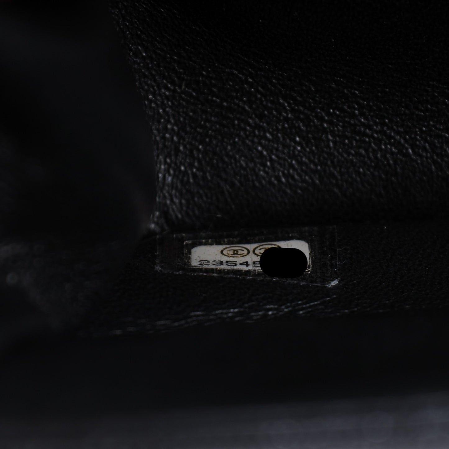 Caviar Quilted Mini Rectangular Flap Black