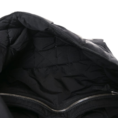 Bottega Veneta Nylon Intrecciato Padded Tech Maxi Cassette Bag Black 5 of 10