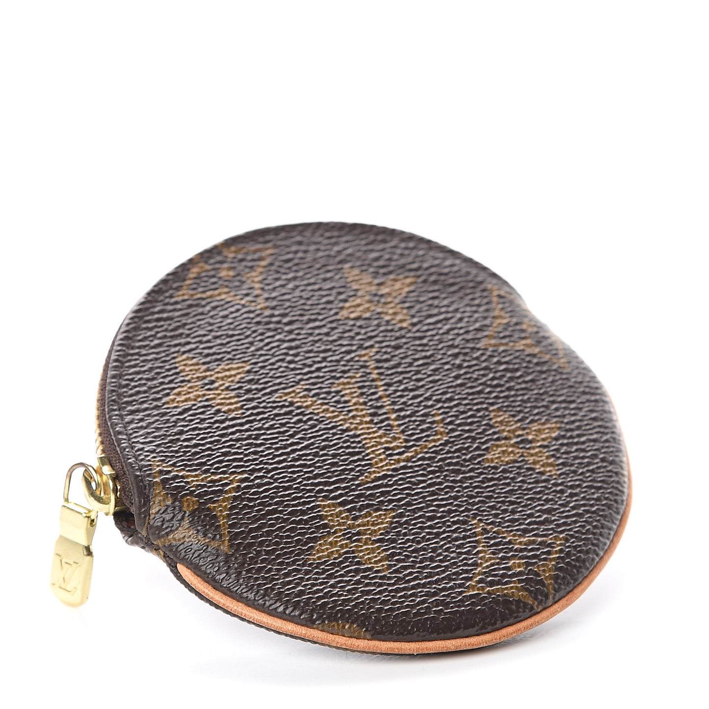 Monogram Round Coin Purse