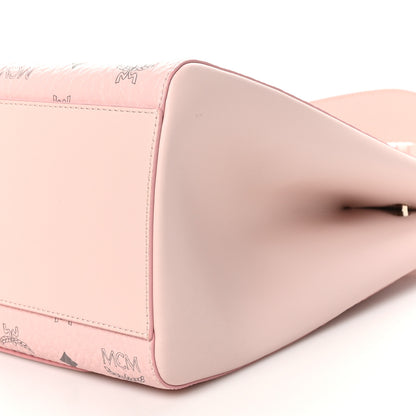 MCM Visetos Medium Aren Hobo Powder Pink 9 of 9