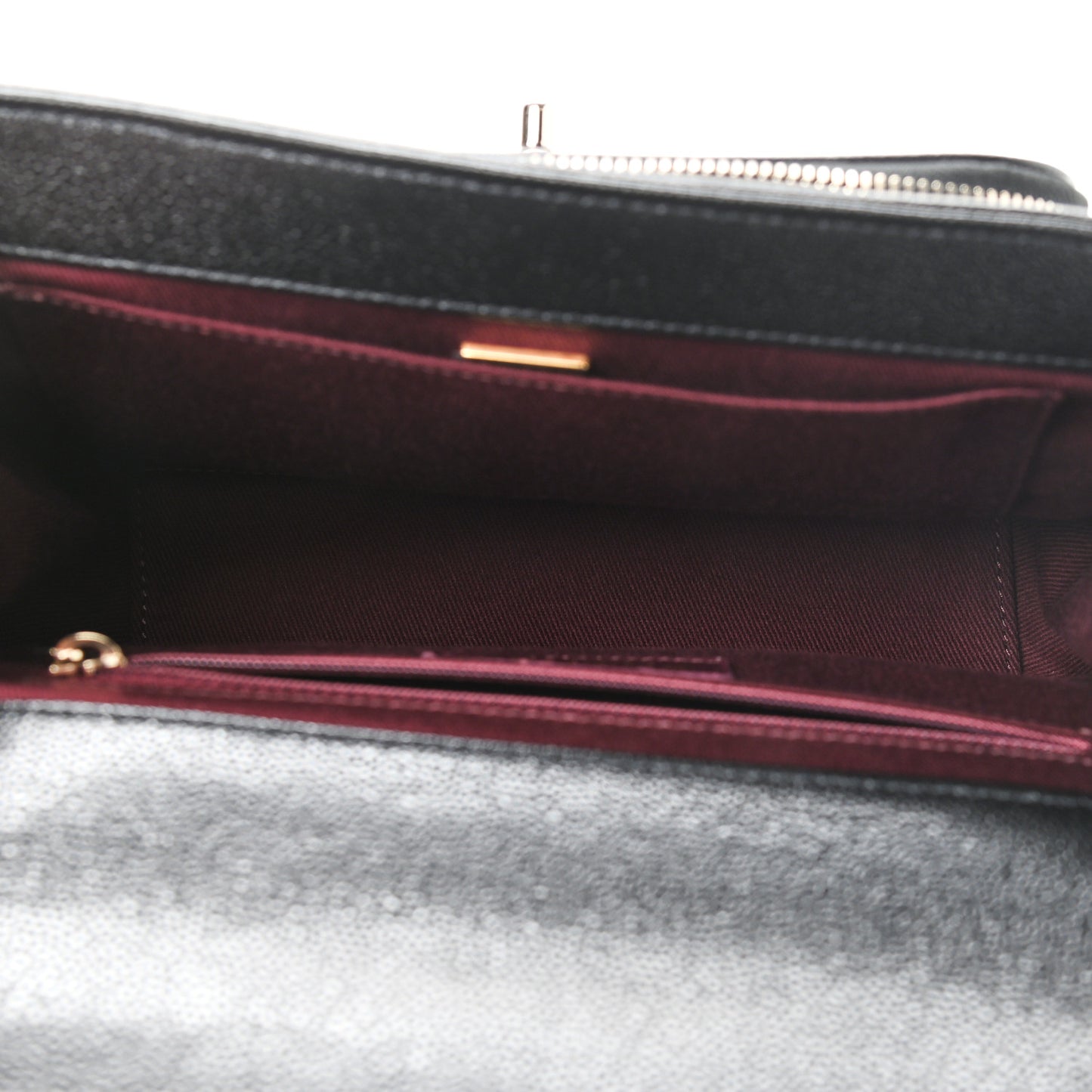 Caviar Quilted Medium Business Affinity Flap Black