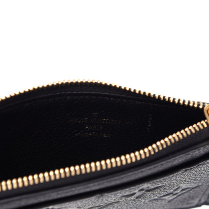Louis Vuitton Empreinte Zipper Card Holder Black 6 of 8