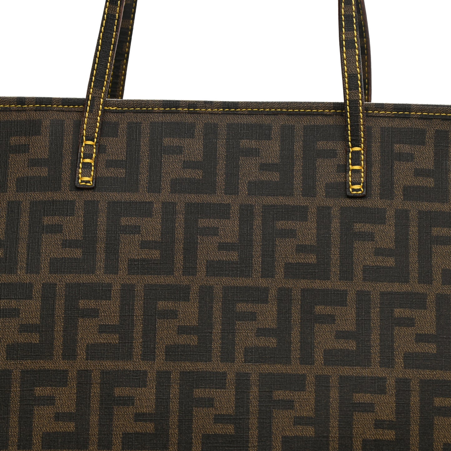 Zucca Spalmati Medium Roll Tote Tobacco Yellow
