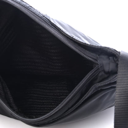 Prada Tessuto Nylon Messenger Bag Black 4 of 5
