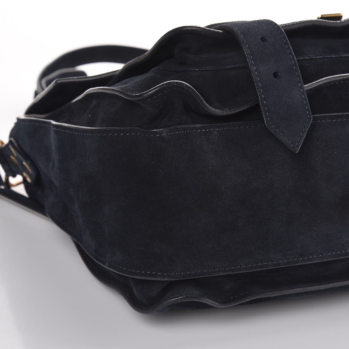 Suede Medium PS1 Satchel Navy