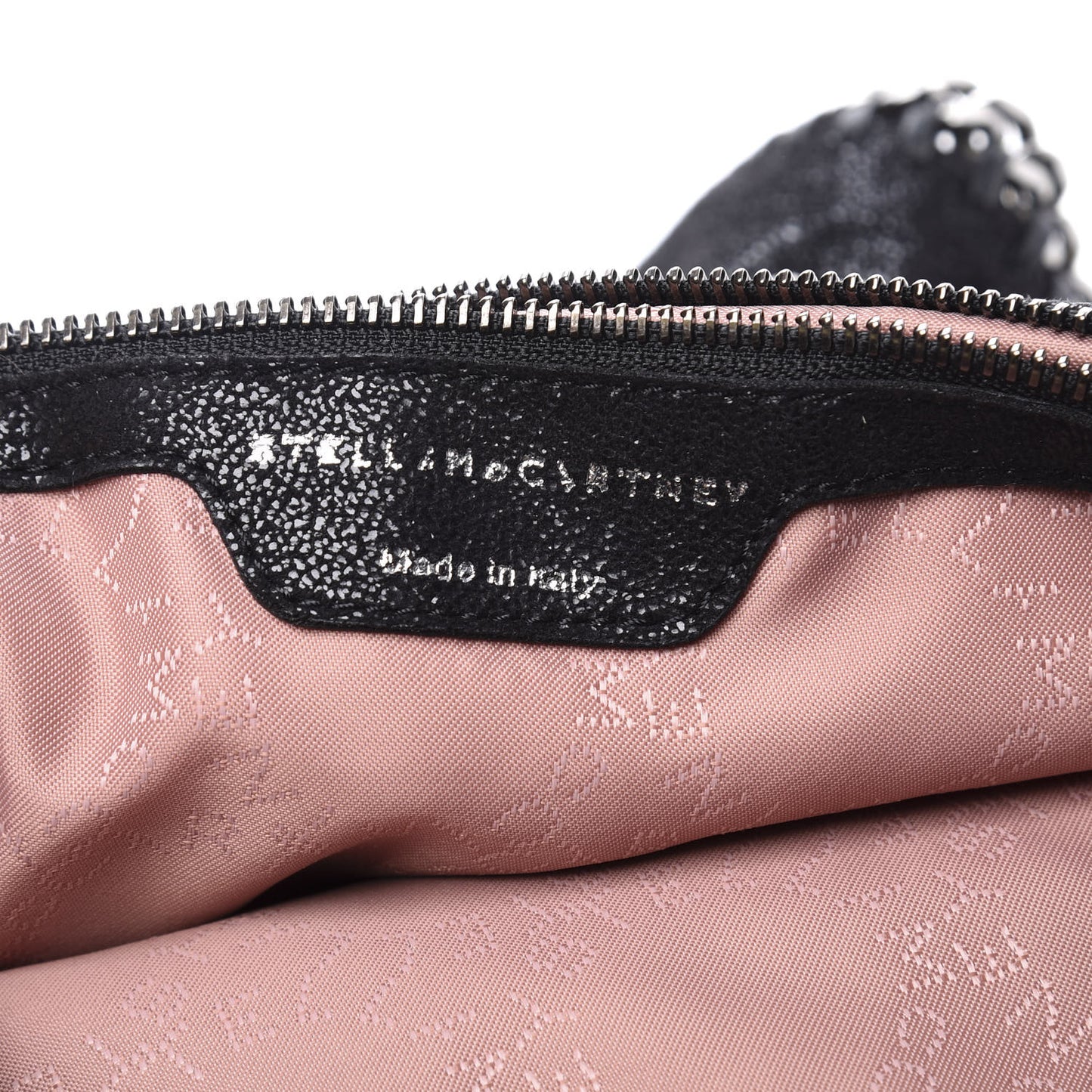 Shaggy Deer Falabella Fold Over Tote Black