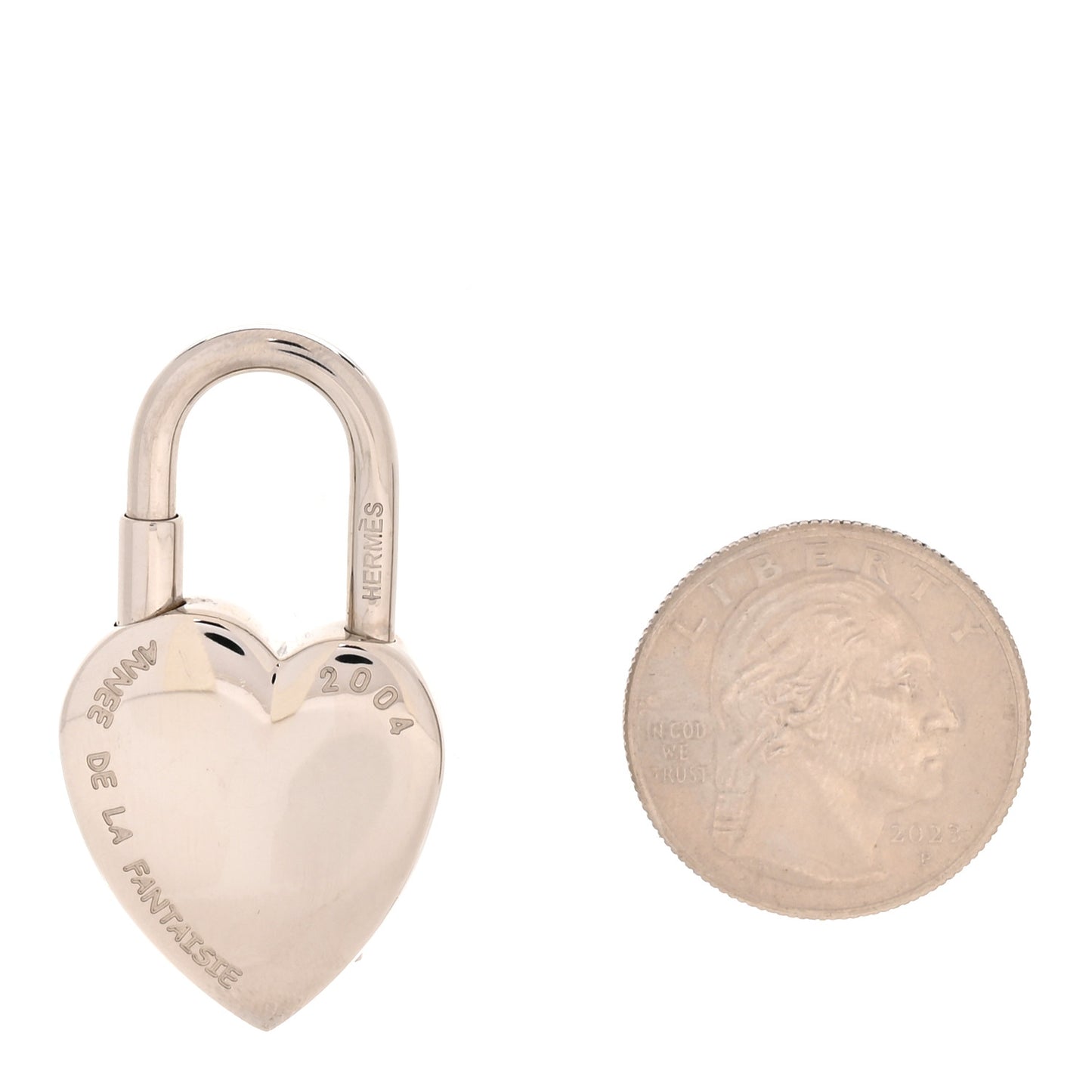 Palladium Annee De La Fantaisie Heart Cadena Lock