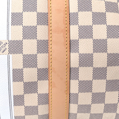 Louis Vuitton Damier Azur Summer Trunks Mykonos Keepall Bandouliere 50 6 of 22