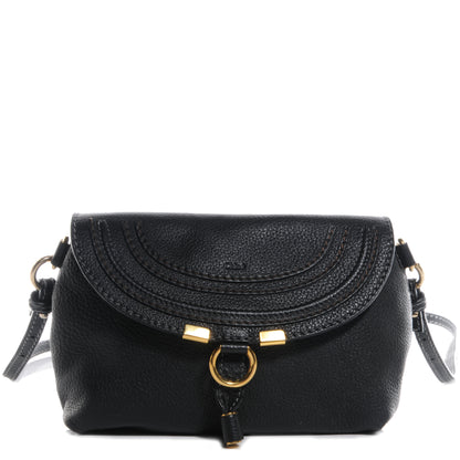 Chloe Calfskin Small Marcie Crossbody Bag Black 1 of 8