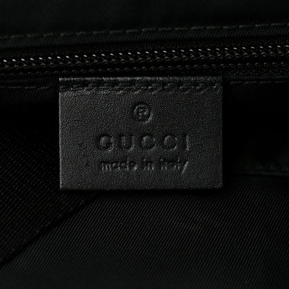 Gucci GG Supreme Monogram Web Messenger Bag Black 6 of 12
