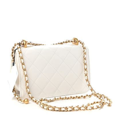 Chanel Calfskin Quilted Mini Perfect Fit Flap White 3 of 12