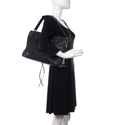 Balenciaga Agneau Classic Gold Hardware City Black 2 of 11