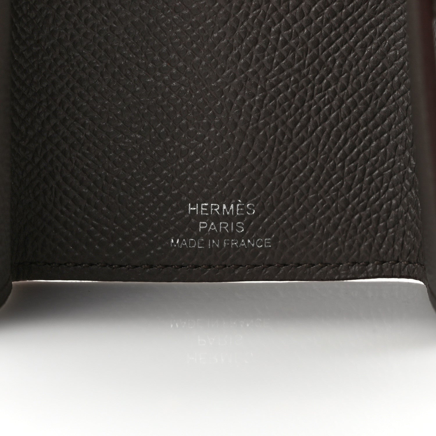 Hermes Epsom Bearn Multicles 4 Key Holder Etain 6 of 6