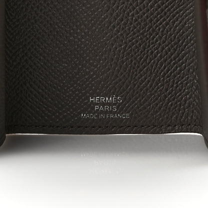 Hermes Epsom Bearn Multicles 4 Key Holder Etain 6 of 6